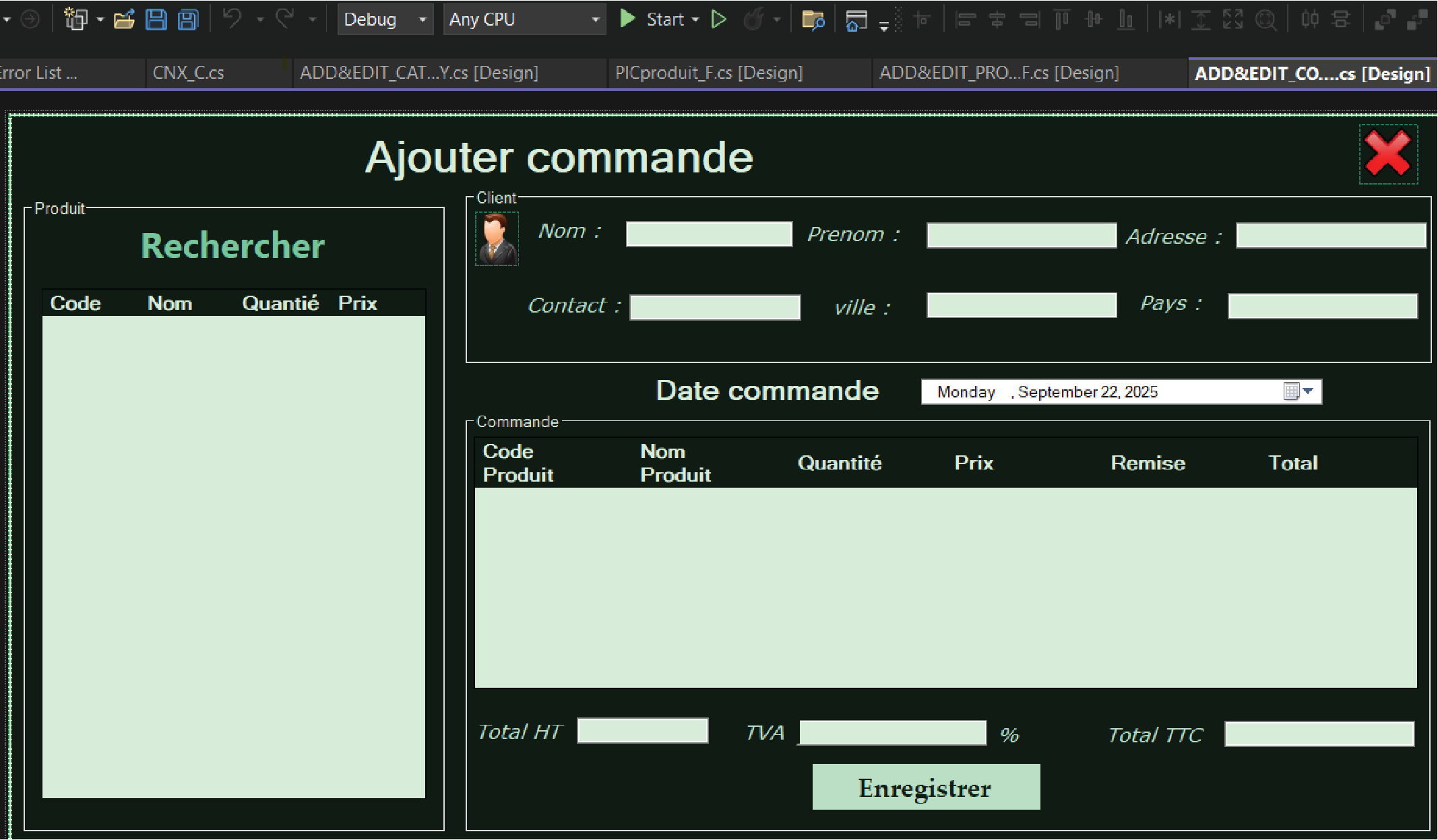 Stock Management Application